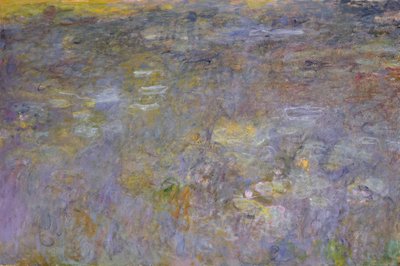 Der Seerosenteich, ca. 1917-20 von Claude Monet